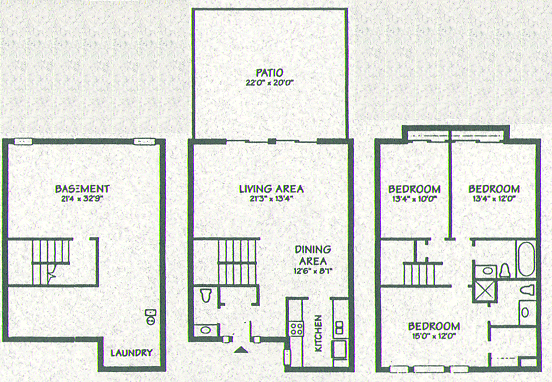 Promenade Townhouse: Northgate Apartments - Columbus, Ohio